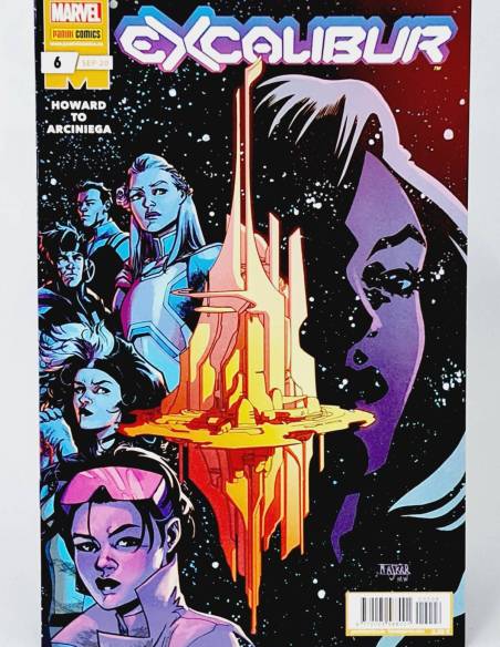 DE KIOSCO EXCALIBUR 6 MARVEL CÓMICS PANINI GRAPA SEPTIEMBRE 20