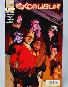 DE KIOSCO EXCALIBUR 5 MARVEL CÓMICS PANINI GRAPA JUNIO 20