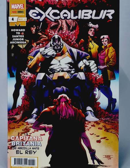 DE KIOSCO EXCALIBUR 4 MARVEL CÓMICS PANINI GRAPA MAYO 20