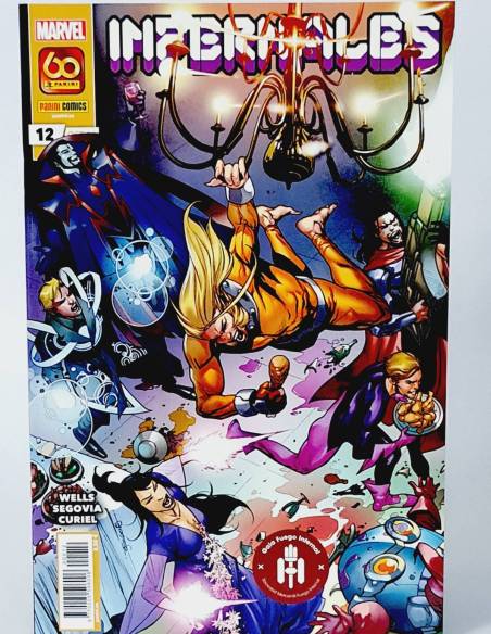 DE KIOSCO INFERNALES 12 MARVEL CÓMICS PANINI GRAPA OCTUBRE 21