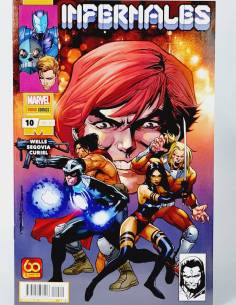 DE KIOSCO INFERNALES 10 MARVEL CÓMICS PANINI GRAPA JULIO 21