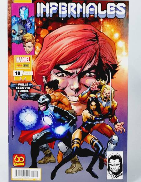 DE KIOSCO INFERNALES 10 MARVEL CÓMICS PANINI GRAPA JULIO 21