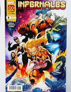 DE KIOSCO INFERNALES 8 MARVEL CÓMICS PANINI GRAPA MAYO 21