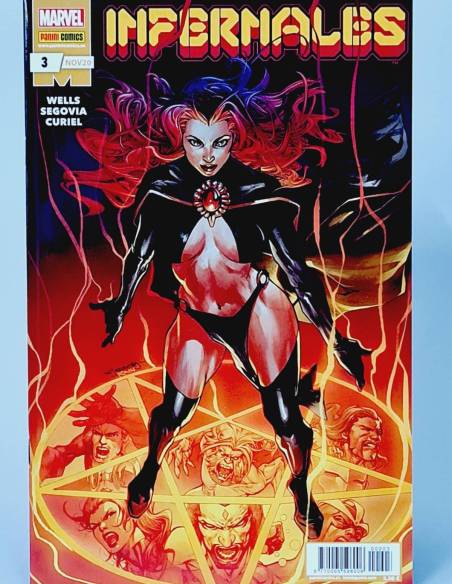 DE KIOSCO INFERNALES 3 MARVEL CÓMICS PANINI GRAPA NOVIEMBRE 20