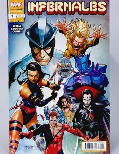 DE KIOSCO INFERNALES 1 MARVEL CÓMICS PANINI GRAPA...