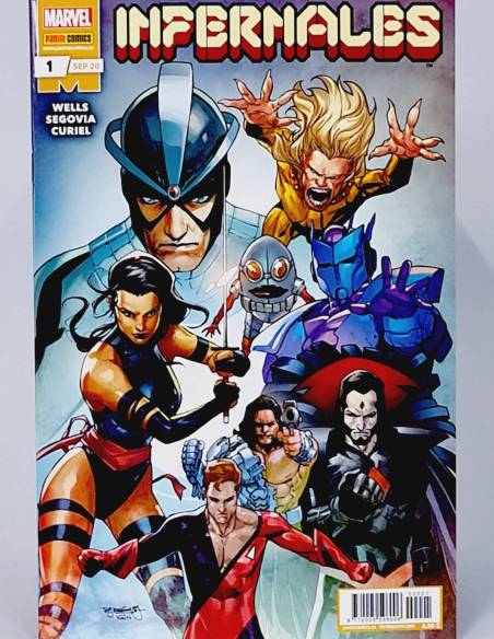 DE KIOSCO INFERNALES 1 MARVEL CÓMICS PANINI GRAPA SEPTIEMBRE 20