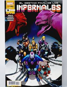 DE KIOSCO INFERNALES 18 MARVEL CÓMICS PANINI GRAPA ABRIL 22