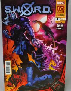 DE KIOSCO SWORD 4 PANINI COMICS MARVEL JULIO 21 GRAPA