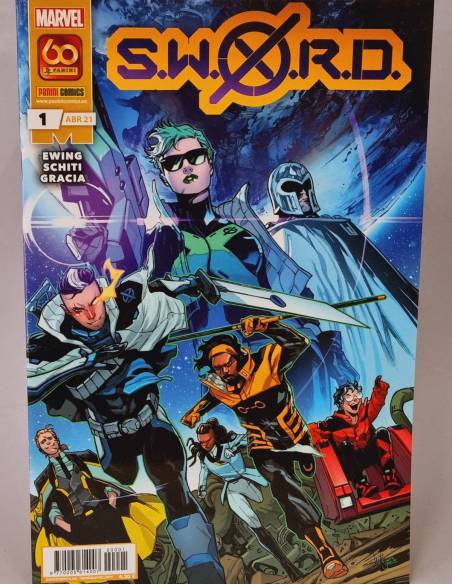 DE KIOSCO SWORD 1 PANINI COMICS MARVEL ABRIL 21 GRAPA