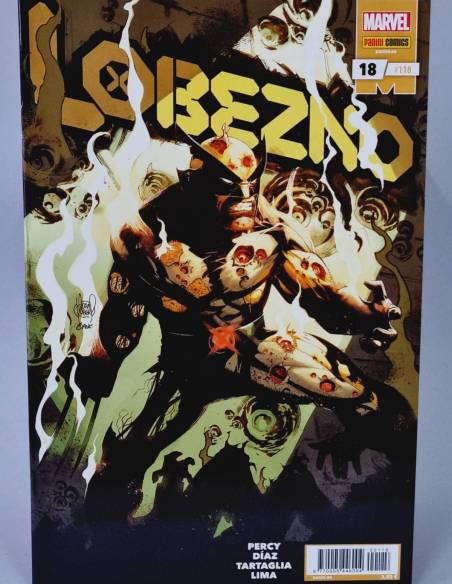 DE KIOSCO LOBEZNO 118 PANINI COMICS MARVEL 8 GRAPA
