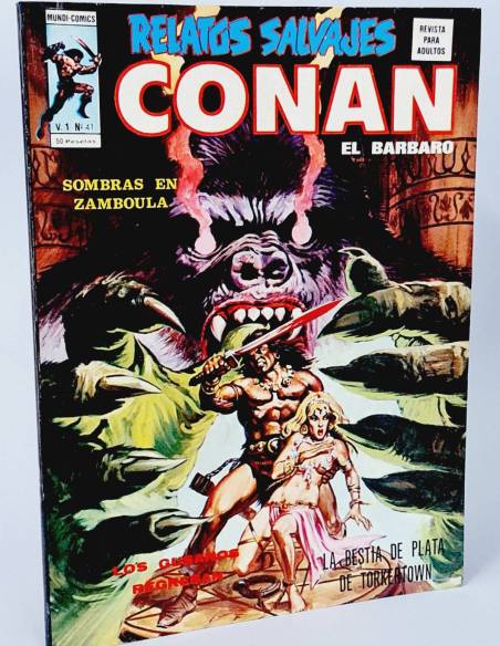 DE KIOSCO RELATOS SALVAJES 41 CONAN COMICS MARVEL VOL1 VOLUMEN VOL.1 VERTICE