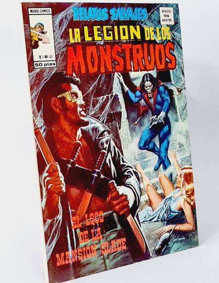 DE KIOSCO RELATOS SALVAJES 45 LA LEGIÓN DE LOS MONSTRUOS COMICS MARVEL VOL1 VOLUMEN VOL.1 VERTICE