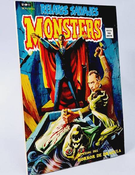 DE KIOSCO RELATOS SALVAJES 23 MONSTERS COMICS MARVEL VOL1 VOLUMEN VOL.1 VERTICE