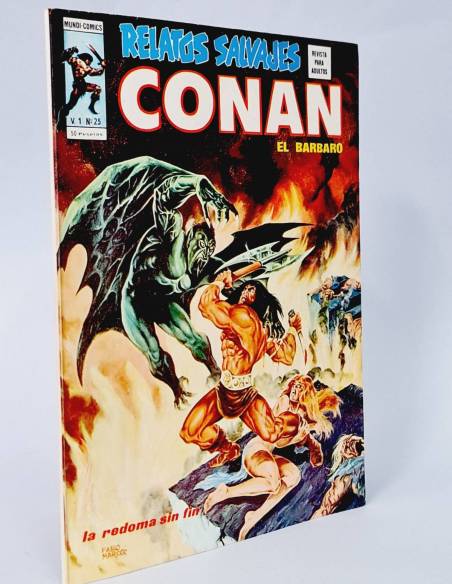 DE KIOSCO RELATOS SALVAJES 25 CONAN COMICS MARVEL VOL1 VOLUMEN VOL.1 VERTICE