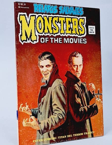 CASI EXCELENTE RELATOS SALVAJES 26 MONSTER OF THE MOVIES COMICS MARVEL VOL1 VOLUMEN VOL.1 VERTICE