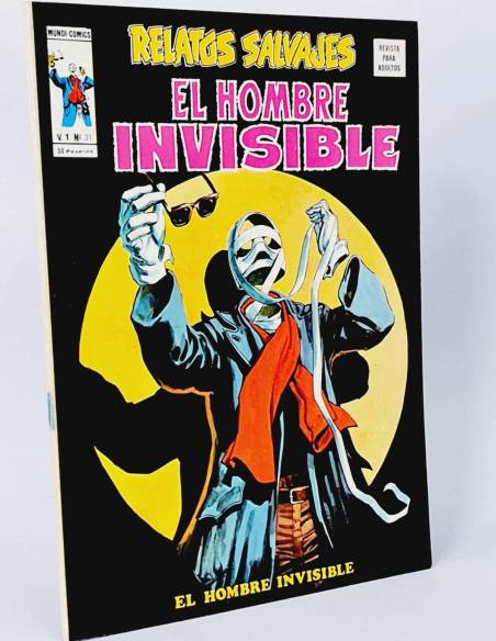 DE KIOSCO RELATOS SALVAJES 31 EL HOMBRE INVISIBLE COMICS MARVEL VOL1 VOLUMEN VOL.1 VERTICE