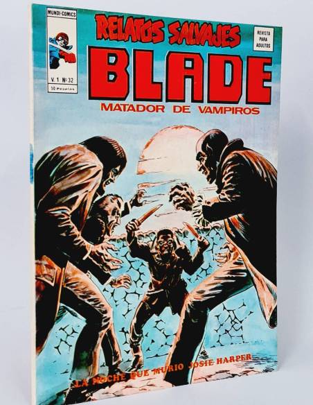 DE KIOSCO RELATOS SALVAJES 32 BLADE COMICS MARVEL VOL1 VOLUMEN VOL.1 VERTICE