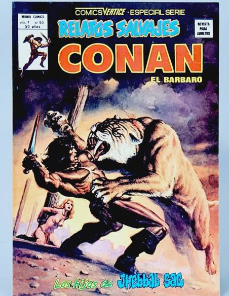 DE KIOSCO RELATOS SALVAJES 65 CONAN COMICS MARVEL VOL1 VOLUMEN VOL.1 VERTICE