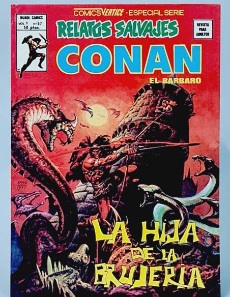 DE KIOSCO RELATOS SALVAJES 67 CONAN COMICS MARVEL VOL1 VOLUMEN VOL.1 VERTICE