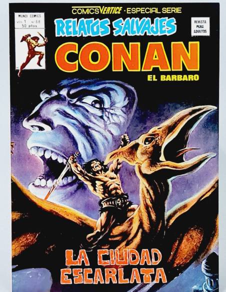DE KIOSCO RELATOS SALVAJES 68 CONAN COMICS MARVEL VOL1 VOLUMEN VOL.1 VERTICE
