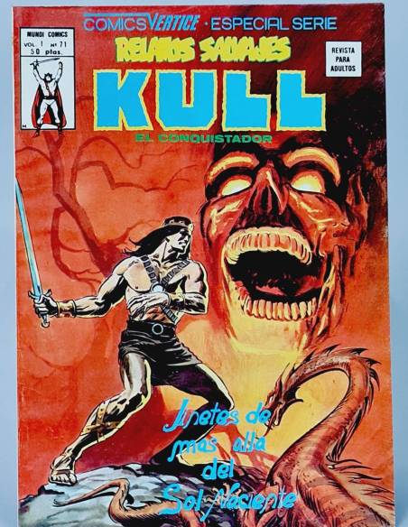 DE KIOSCO RELATOS SALVAJES 71 CONAN COMICS MARVEL VOL1 VOLUMEN VOL.1 VERTICE