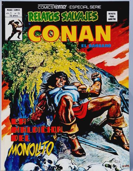 DE KIOSCO RELATOS SALVAJES 73 CONAN COMICS MARVEL VOL1 VOLUMEN VOL.1 VERTICE