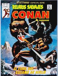 DE KIOSCO RELATOS SALVAJES 74 CONAN COMICS MARVEL VOL1...