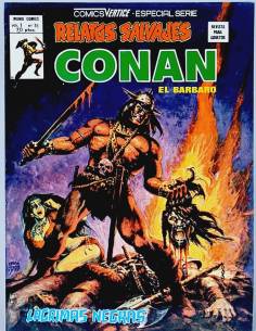 DE KIOSCO RELATOS SALVAJES 75 CONAN COMICS MARVEL VOL1...