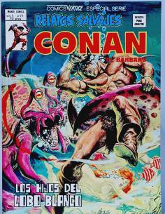 DE KIOSCO RELATOS SALVAJES 77 CONAN COMICS MARVEL VOL1...