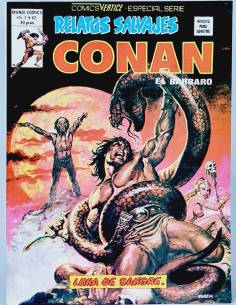 DE KIOSCO RELATOS SALVAJES 82 CONAN COMICS MARVEL VOL1...