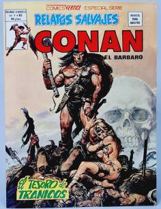 DE KIOSCO RELATOS SALVAJES 83 CONAN COMICS MARVEL VOL1...