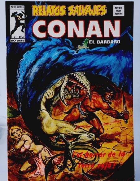 DE KIOSCO RELATOS SALVAJES 55 CONAN COMICS MARVEL VOL1 VOLUMEN VOL.1 VERTICE