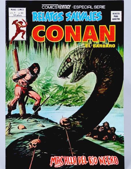 DE KIOSCO RELATOS SALVAJES 63 CONAN COMICS MARVEL VOL1 VOLUMEN VOL.1 VERTICE