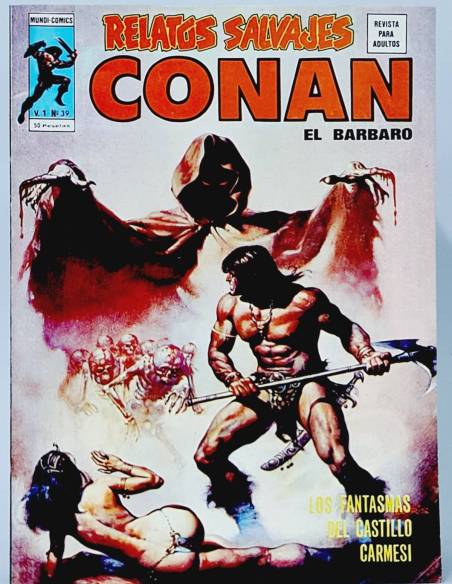 DE KIOSCO RELATOS SALVAJES 39 CONAN COMICS MARVEL VOL1 VOLUMEN VOL.1 VERTICE