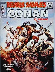 EXCELENTE RELATOS SALVAJES 5 CONAN COMICS MARVEL VOL1...