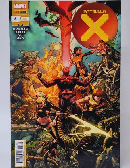 DE KIOSCO PATRULLA X 102 PANINI COMICS MARVEL 6