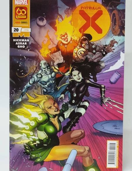 DE KIOSCO PATRULLA X 116 PANINI COMICS MARVEL 20