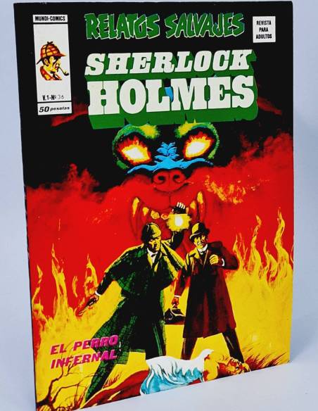 KIOSCO RELATOS SALVAJES 36 SHERLOCK HOLMES COMICS MARVEL VOL1 VOLUMEN VOL.1 VERTICE
