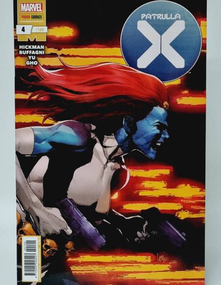 DE KIOSCO PATRULLA X 100 PANINI COMICS MARVEL 4