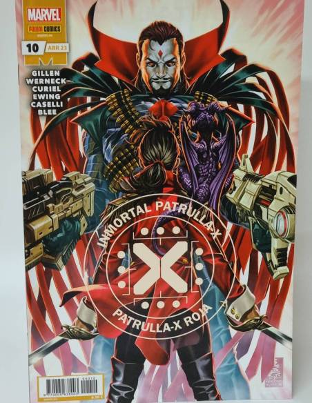 DE KIOSCO INMORTAL PATRULLA X ABRIL 23 ROJA PANINI COMICS MARVEL 10