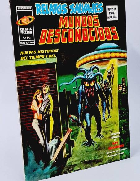 KIOSCO RELATOS SALVAJES 3 MUNDOS DESCONOCIDOS COMICS MARVEL VOL1 VOLUMEN VOL.1 VERTICE