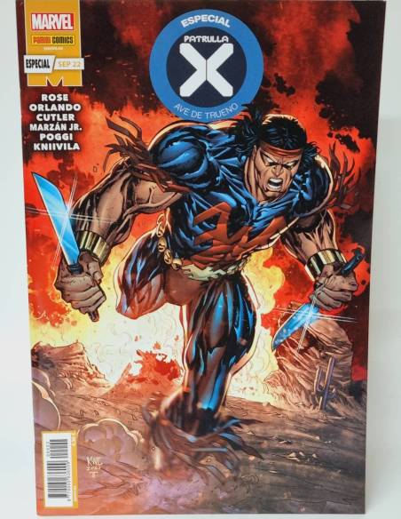 DE KIOSCO PATRULLA X SEPTIEMBRE 22 ESPECIAL AVE DE TRUENO PANINI COMICS MARVEL