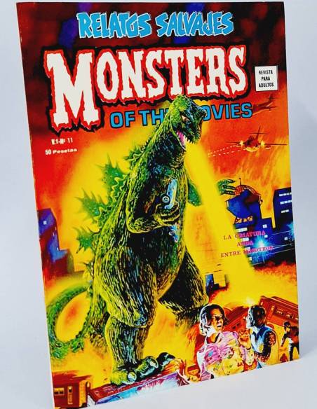 KIOSCO RELATOS SALVAJES 11 MONSTER OF THE MOVIES COMICS MARVEL VOL1 VOLUMEN VOL.1 VERTICE
