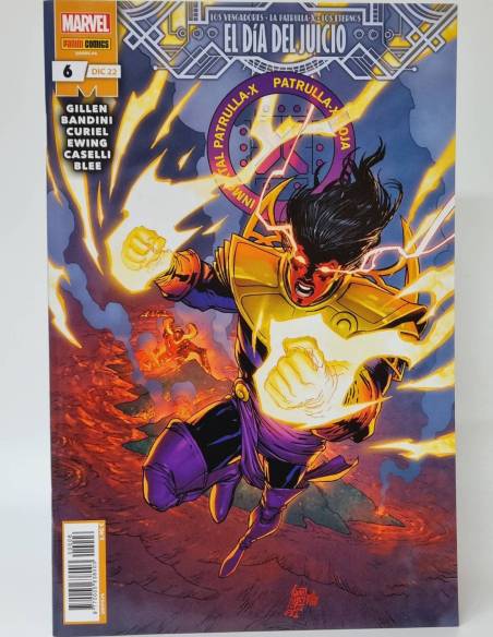 DE KIOSCO INMORTAL PATRULLA X 6 EL DIA DEL JUICIO PANINI COMICS MARVEL