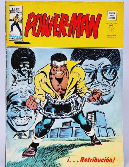 COMIC POWER-MAN 2 RETRIBUCIÓN MARVEL EDICIONES VERTICE POWERMAN BUEN ESTADO