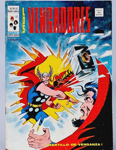 COMIC LOS VENGADORES 32 MARVEL EDICIONES VERTICE VOL2 VOL.2 VOLUMEN BUEN ESTADO