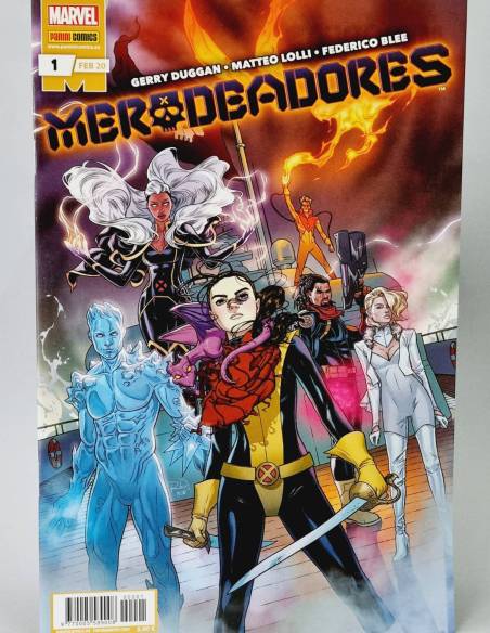 DE KIOSCO MERODEADORES 1 MARVEL COMICS PANINI FEBRERO 20