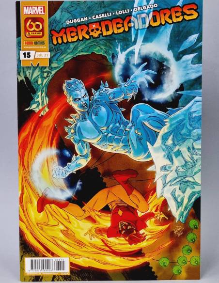 DE KIOSCO MERODEADORES 15 MARVEL COMICS PANINI JULIO 21