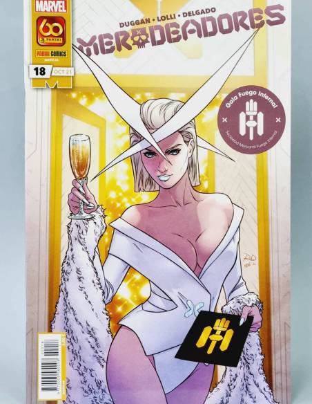 DE KIOSCO MERODEADORES 18 MARVEL COMICS PANINI OCTUBRE 21
