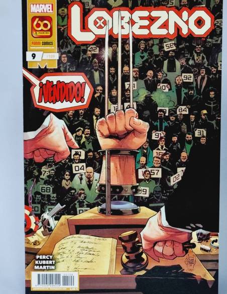 DE KIOSCO LOBEZNO 109 MARVEL COMICS PANINI GRAPA